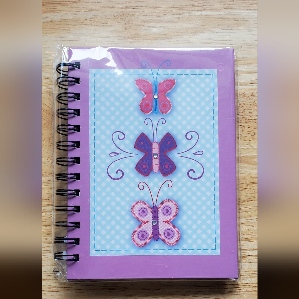 Butterfly Spiral Journaling Book